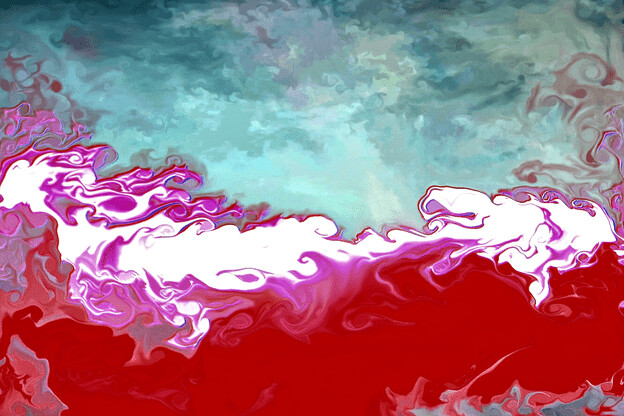 purchase version 4 prints here:  https://donlawrenceart.artstation.com/store/prints/XoW00/red-purple-and-blue-fluid-pour-abstract-art-4
