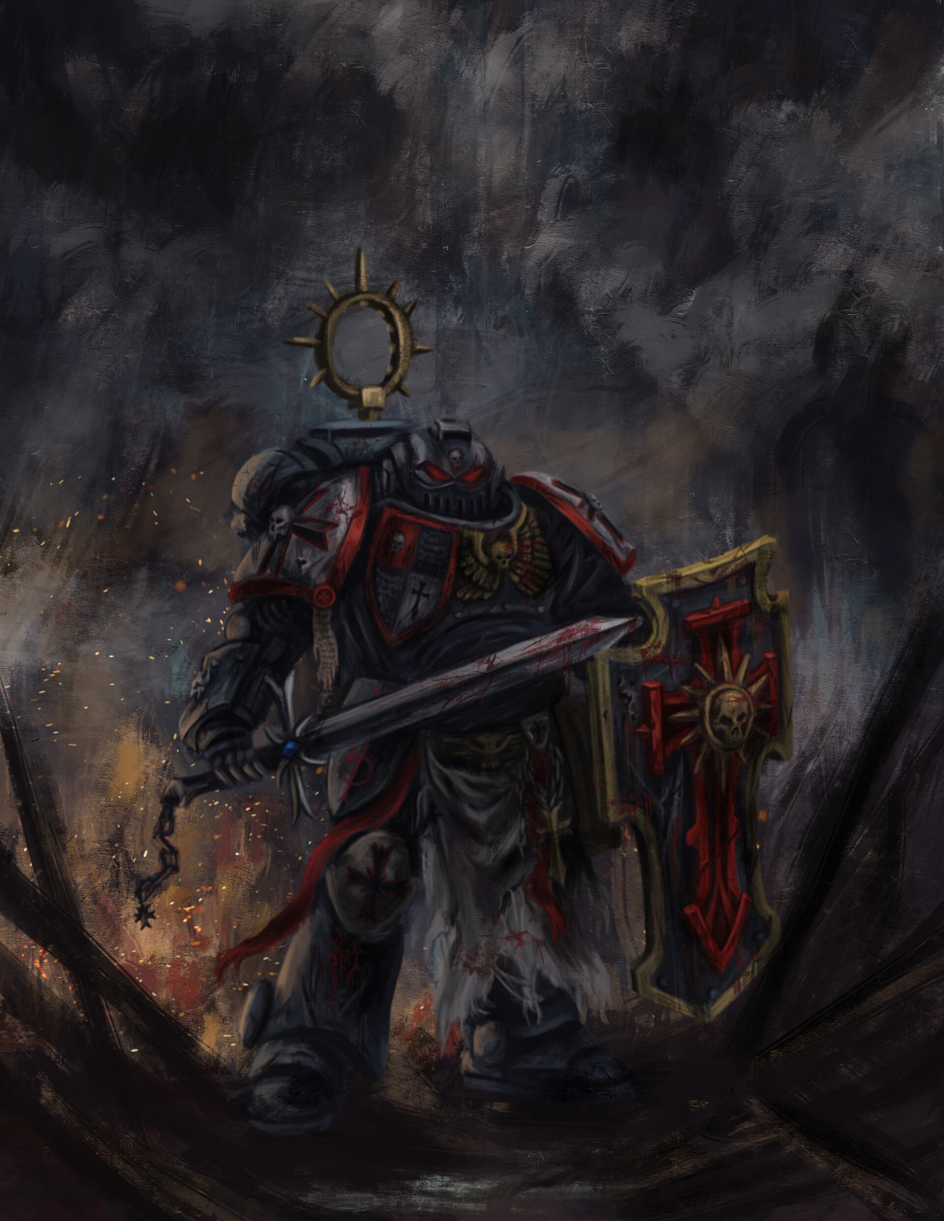 ArtStation Black Templar artstation-black-templar