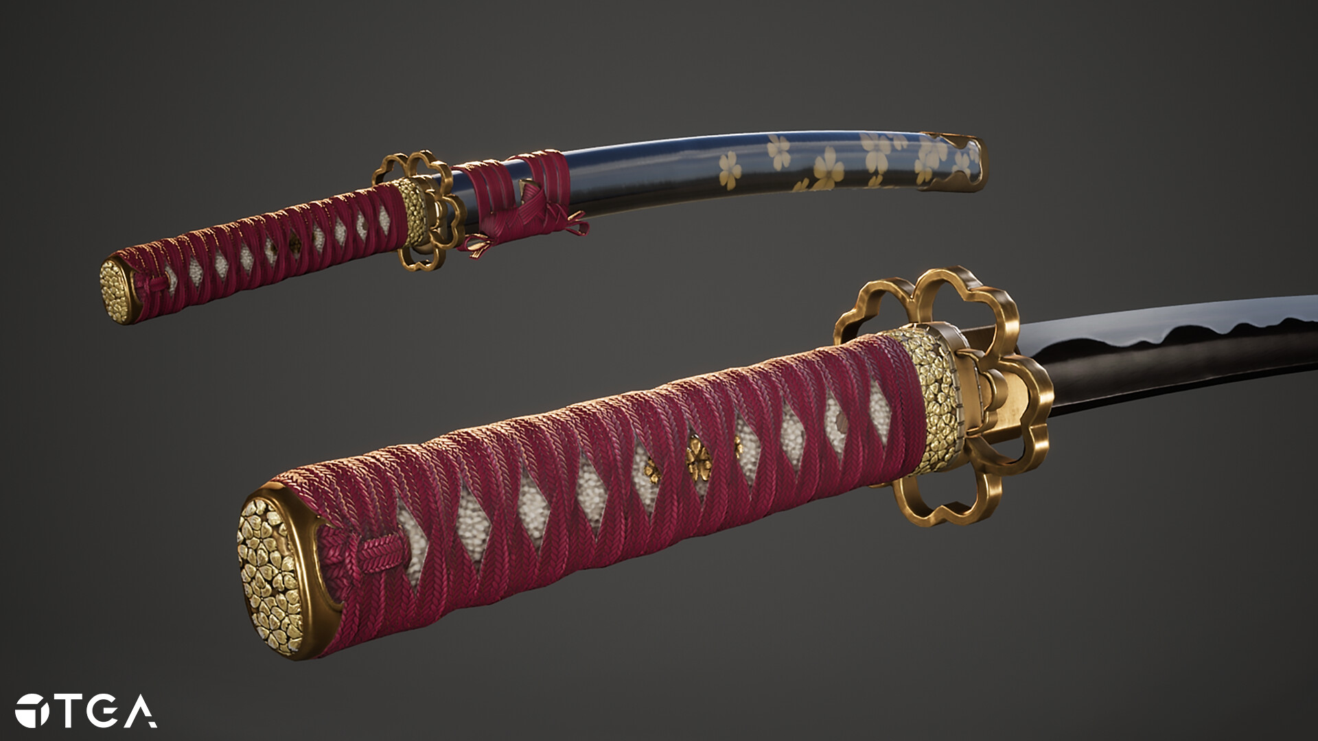 Kate Ekberg Portfolio Cherry Blossom Katana