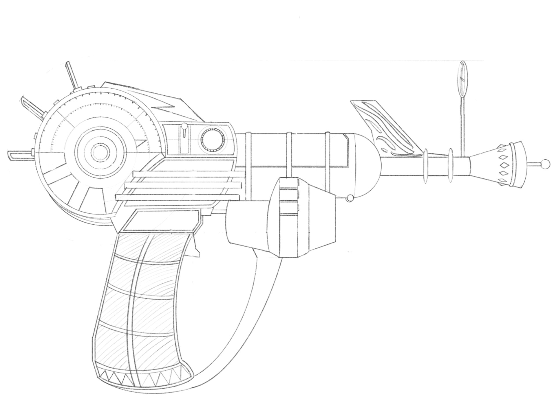 black ops ray gun coloring pages