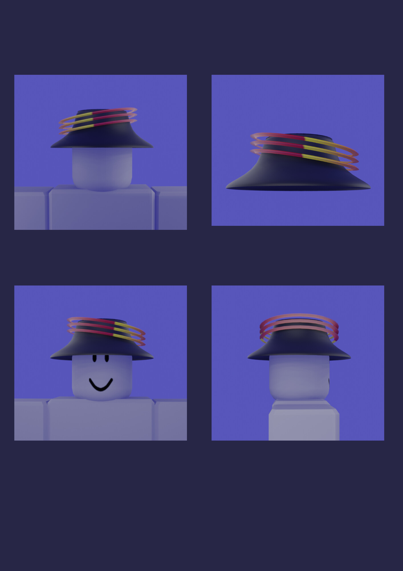 reddi41 on X: The New Roblox Test Hats were Transferred over to the Test  UGC Hat Account Holder and now are deleted. More testing before Limiteds  2.0 releases. Link:  Hat Links