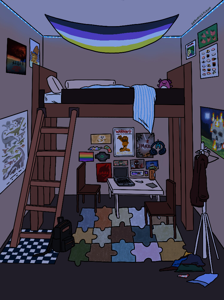 ArtStation - Bedroom!