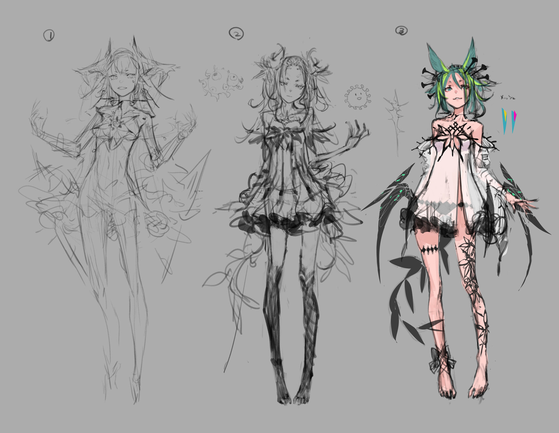 ArtStation - Girls From Hell #04 Vine