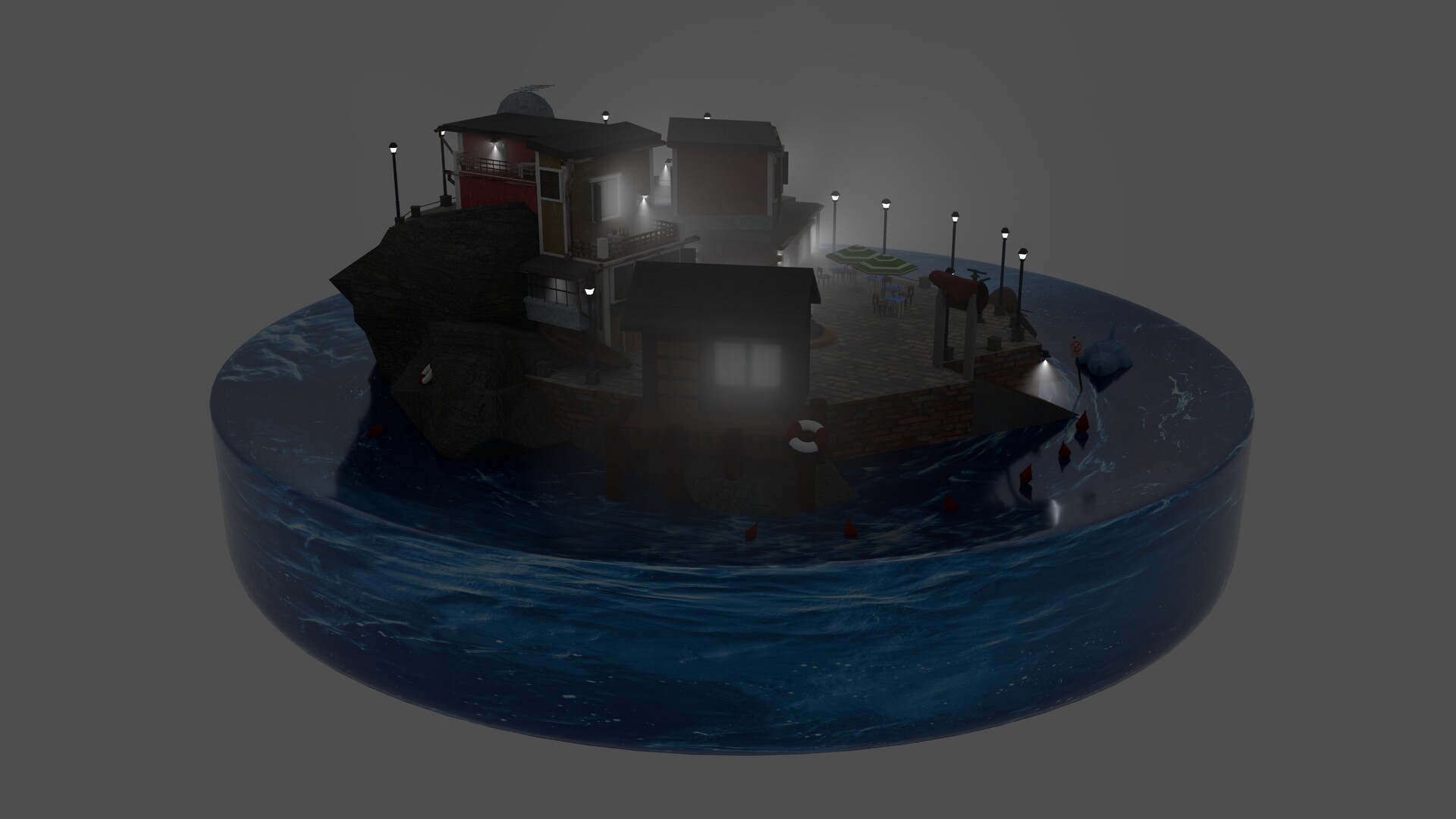 ArtStation - island concept