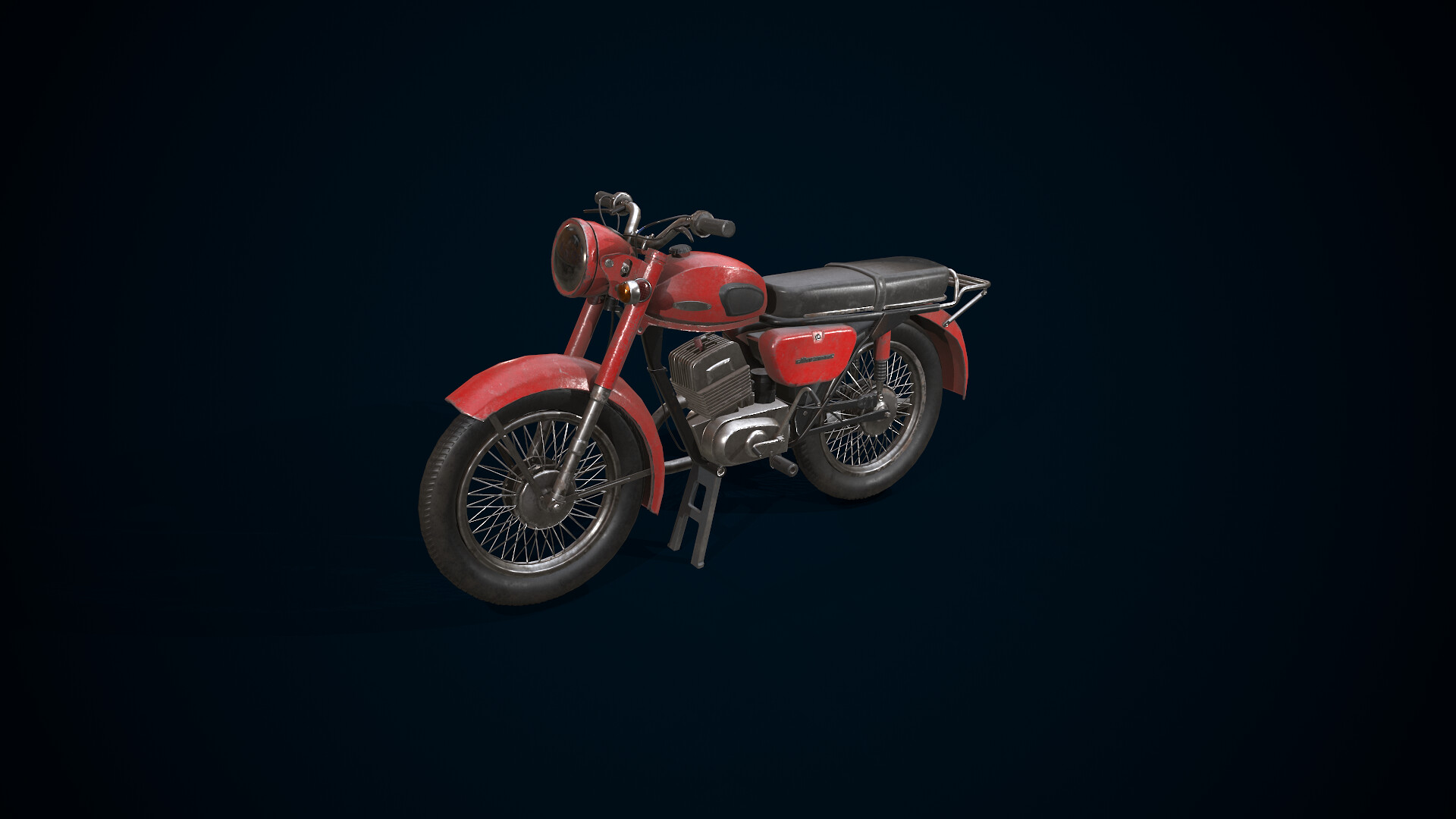 ArtStation - Motorcycle Minsk MMVZ-3.111