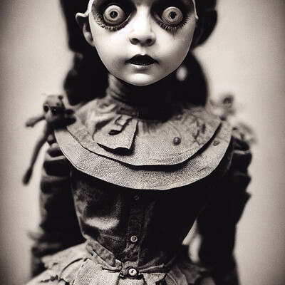 Dark philosophy darkphilosophy creepy doll collection black and white vintage p ab8b230e 3f45 4df8 8698 0c5be3cca986 1