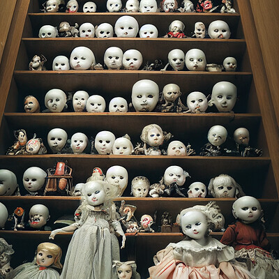 Dark philosophy darkphilosophy shelf of demonic porcelain dolls judging you for 93ac4171 d8b8 4174 bf86 9f28df6114a1