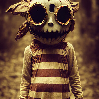 Dark philosophy darkphilosophy trick r treat zombie child wearing a burlap ma 6db1ca81 7432 44bd aaec 408b51eac571