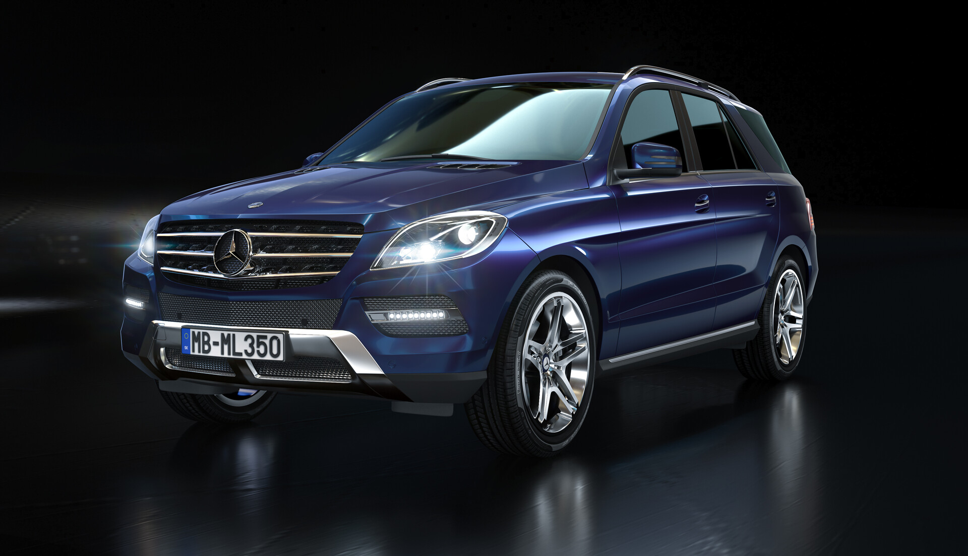 ArtStation - Mercedes Benz ML Class