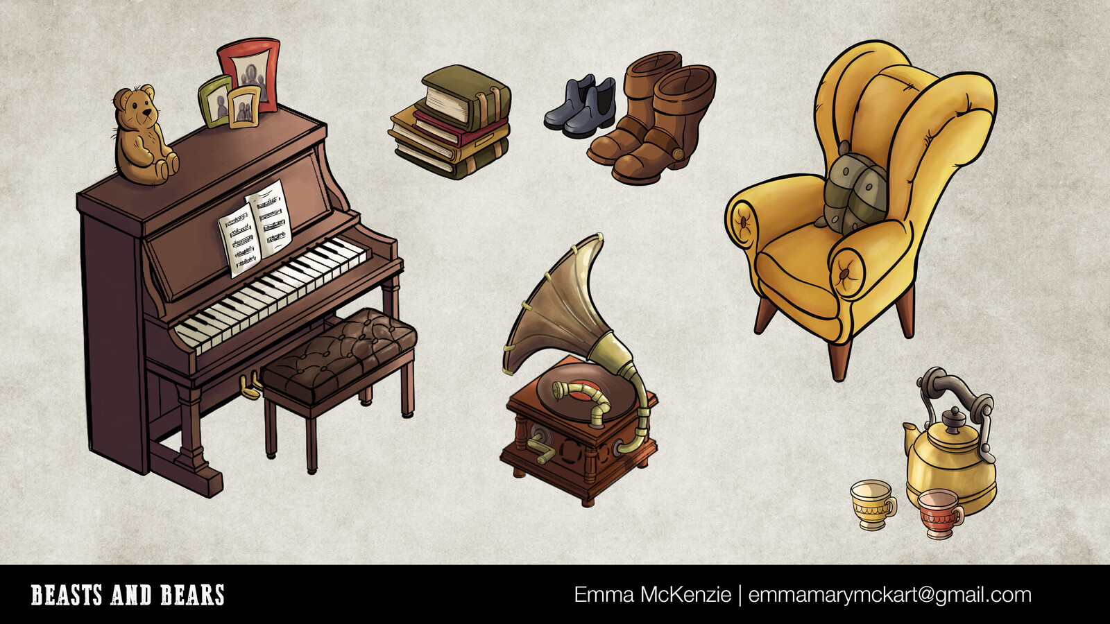Beasts and Bears Props
