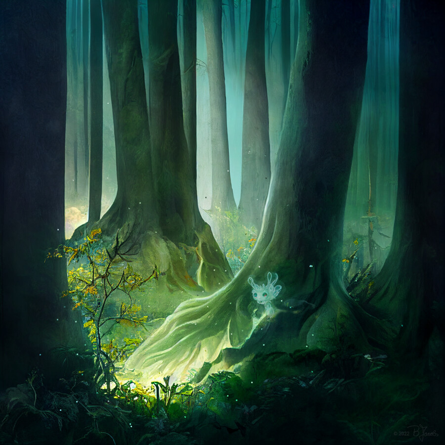 ArtStation - The little Treespirit