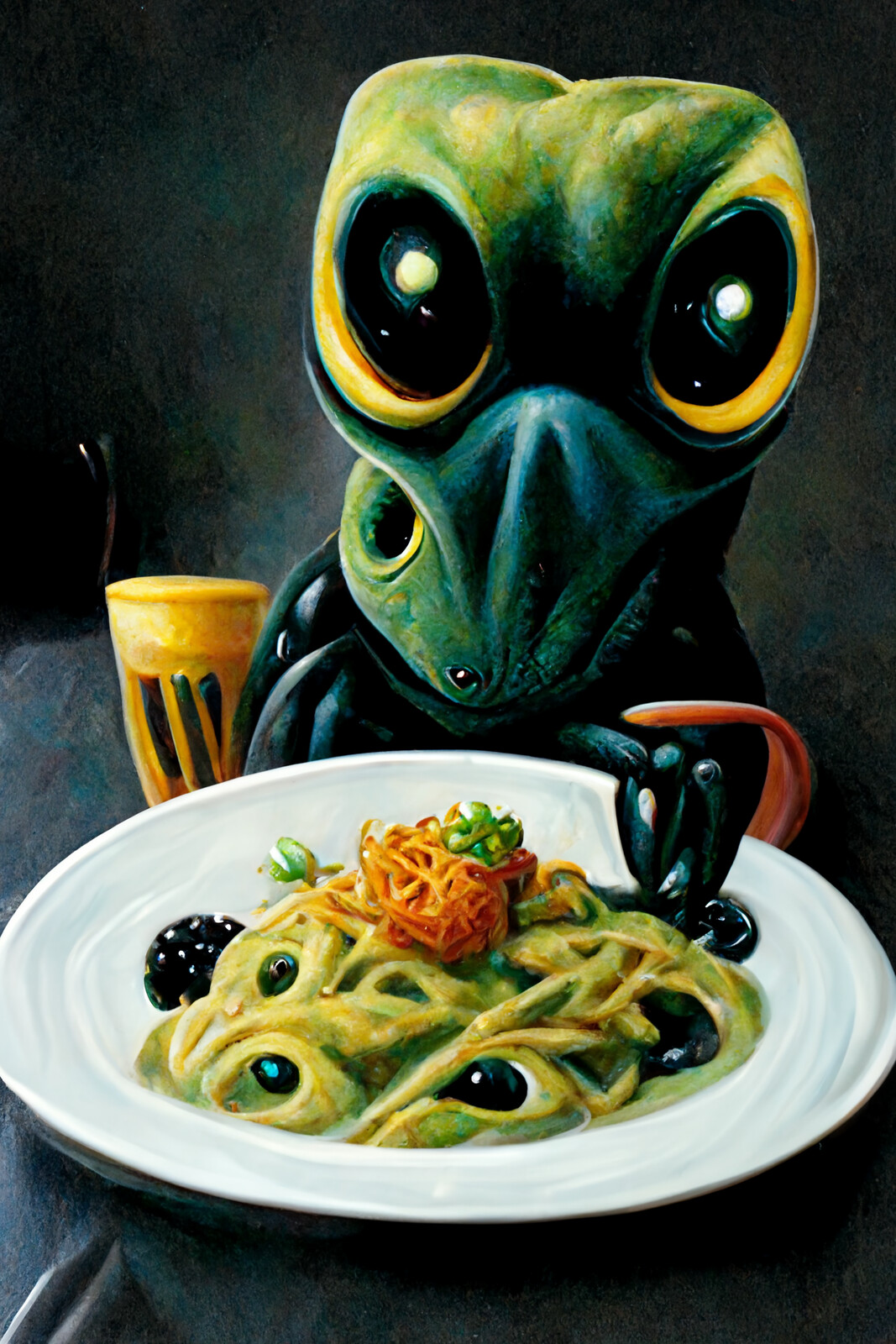Aliens Love Pasta #13