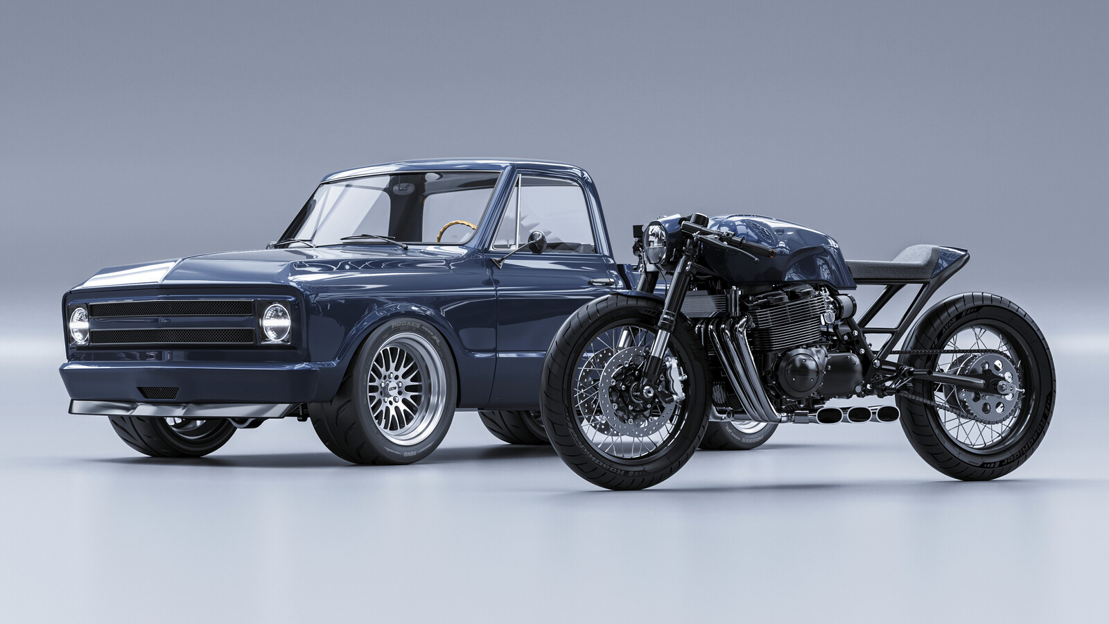 Render of both builds: 5th color option