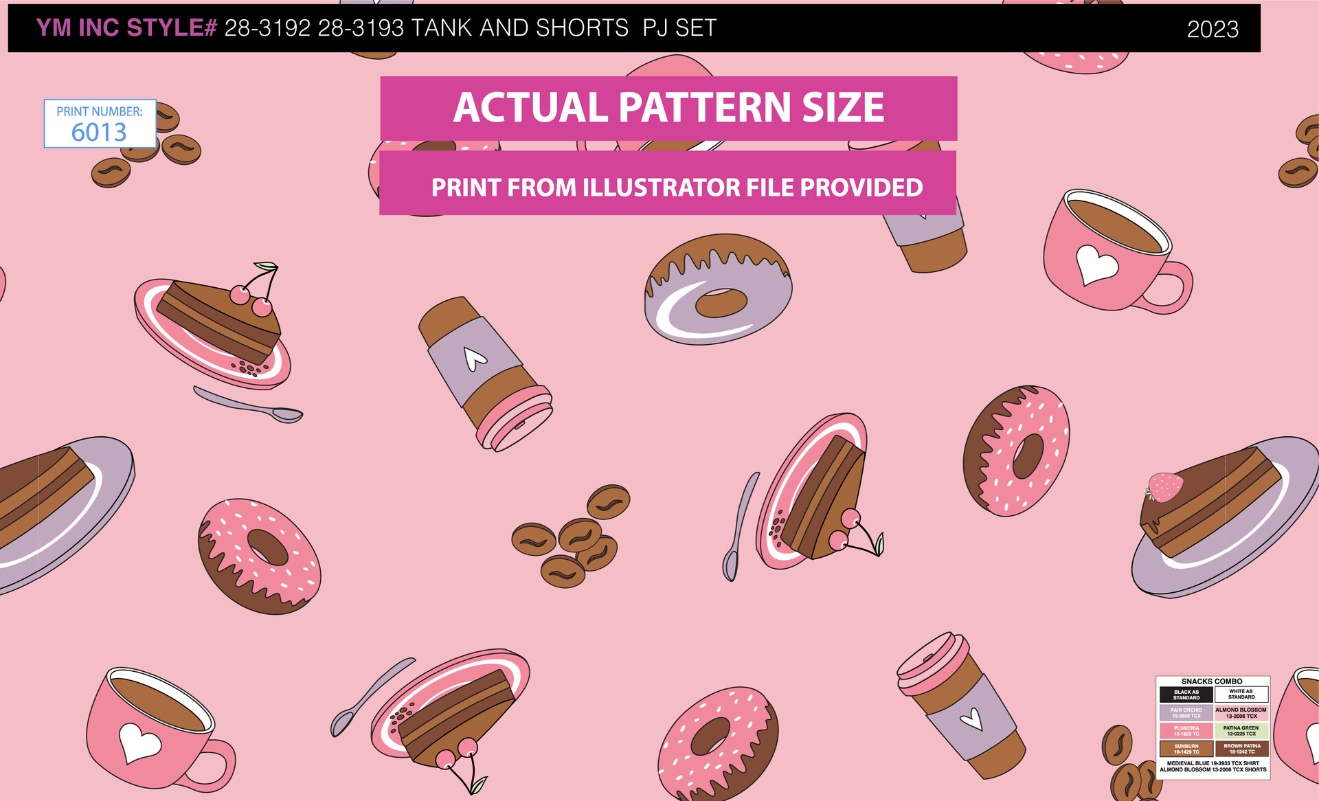 ArtStation - PJ PATTERNS - SNACKS