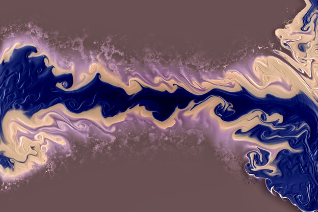 purchase version 2 prints here:  https://donlawrenceart.artstation.com/store/prints/XoWjV/purple-blue-and-tan-fluid-pour-abstract-art-2
