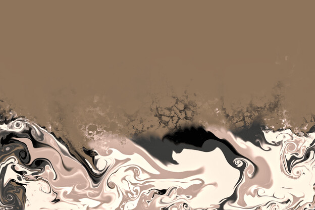 purchase version 5 prints here:  https://donlawrenceart.artstation.com/store/prints/KblJ2/tan-black-and-white-fluid-pour-abstract-art-5