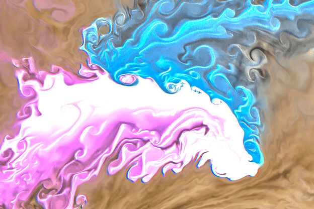 purchase version 3 prints here:  https://donlawrenceart.artstation.com/store/prints/kjLR1/pink-blue-and-tan-fluid-pour-abstract-3
