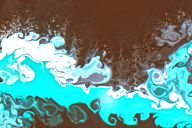 purchase version 4 prints here:  https://donlawrenceart.artstation.com/store/prints/GdLpz/blue-white-and-brown-fluid-pour-abstract-4
