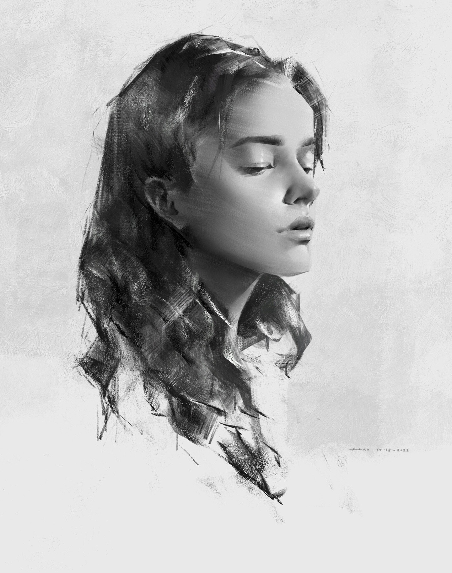 ArtStation - Portrait sketch