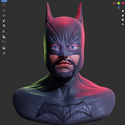 Sculpting Batman using ZBrush and Importing into Blender