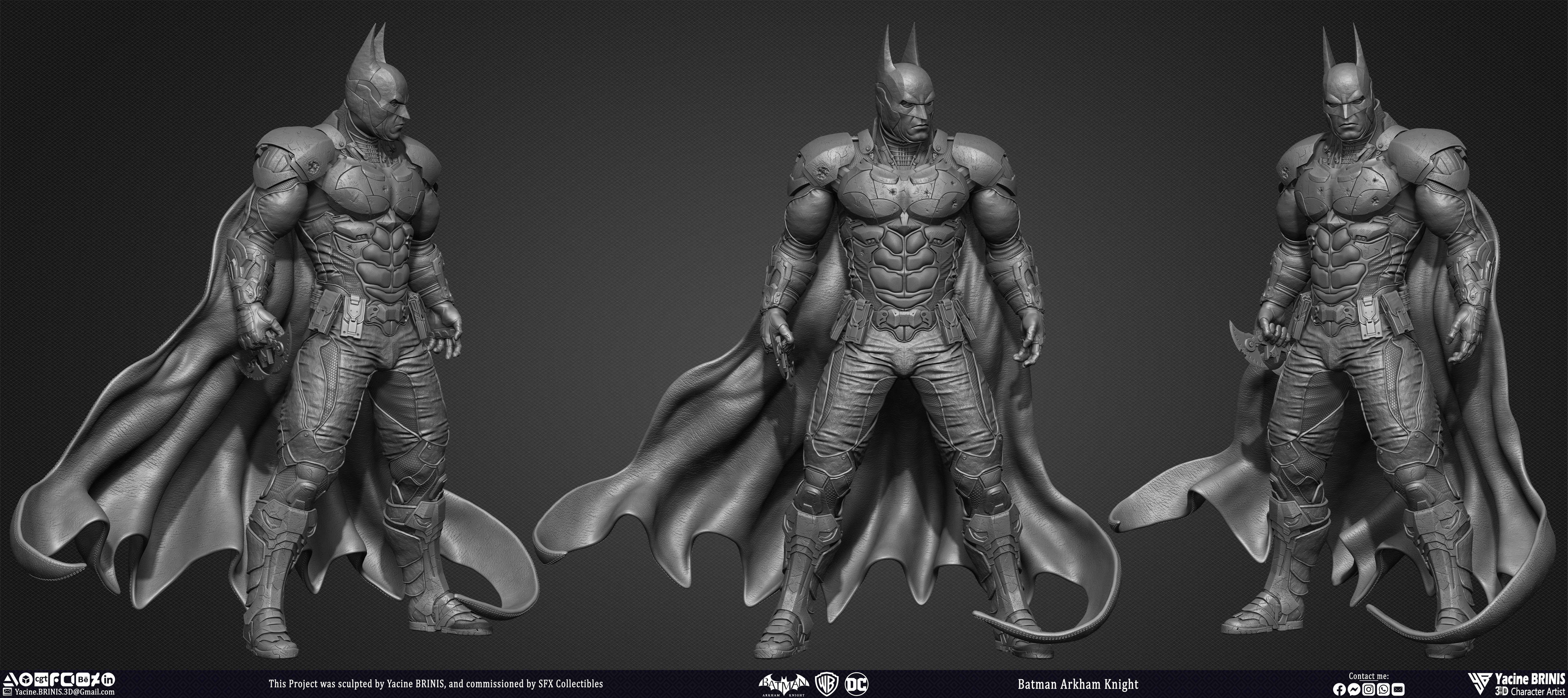 Batman Arkham Knight Warner Bros Vol 02 Sculpted by Yacine BRINIS 002
