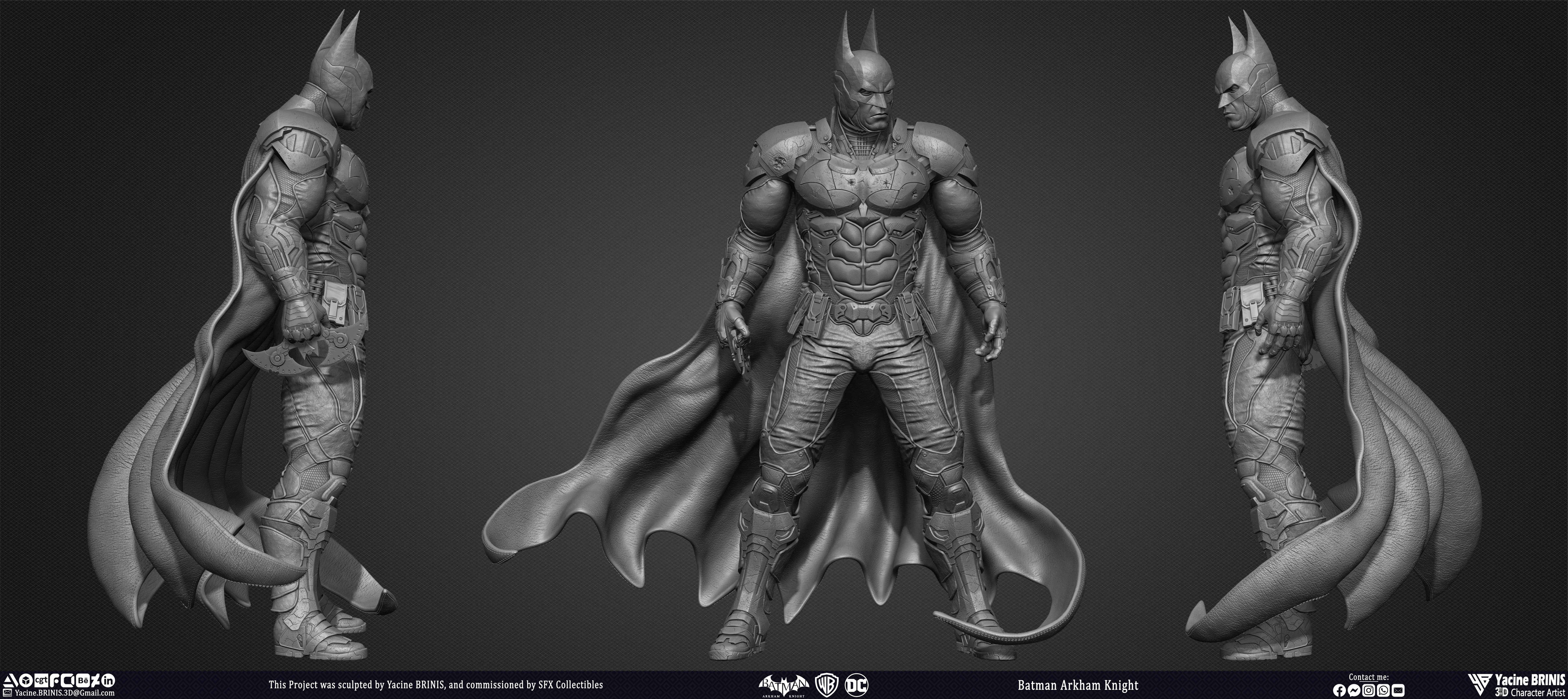 Batman Arkham Knight Warner Bros Vol 02 Sculpted by Yacine BRINIS 004