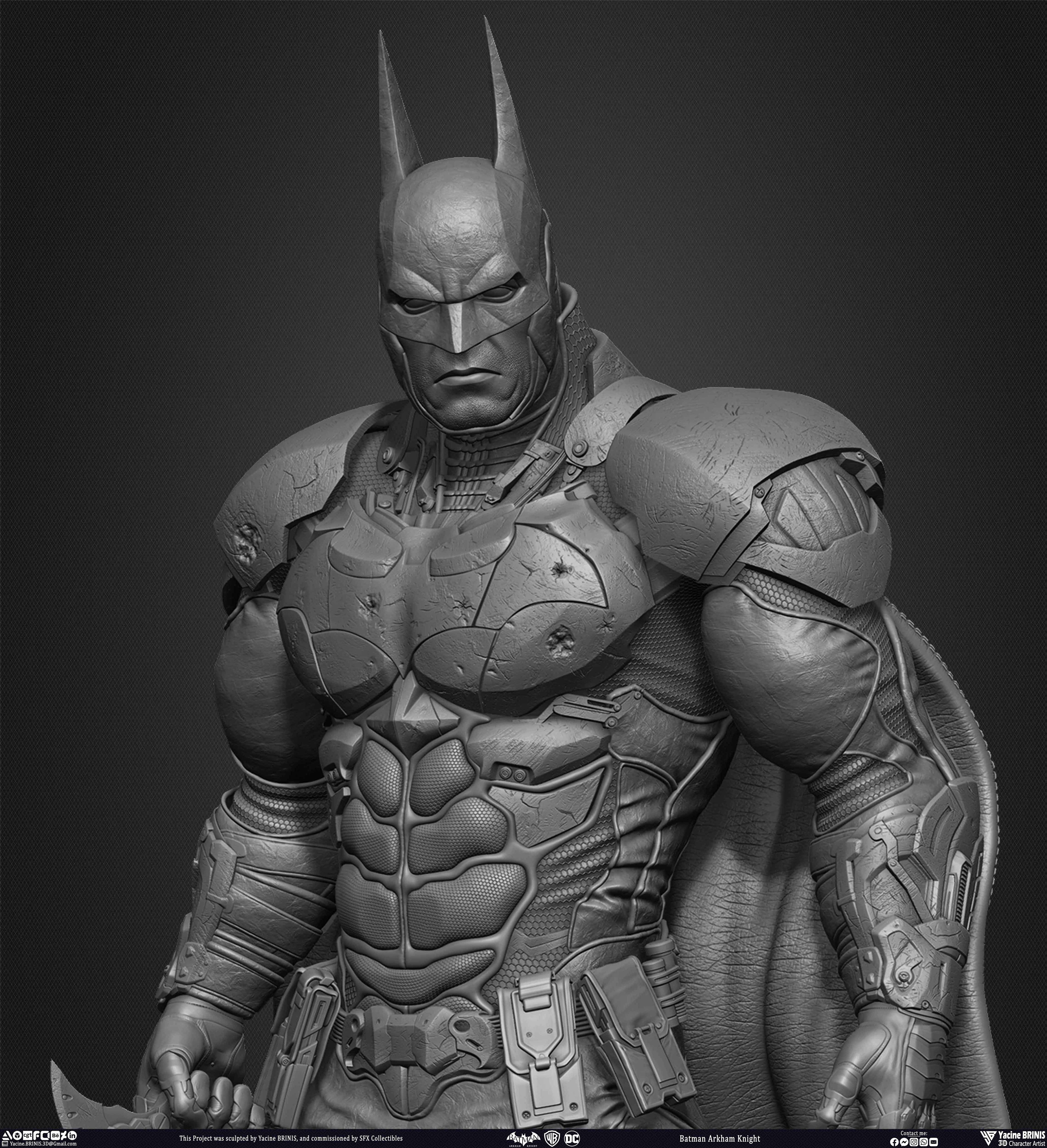 Batman Arkham Knight Warner Bros Vol 02 Sculpted by Yacine BRINIS 012