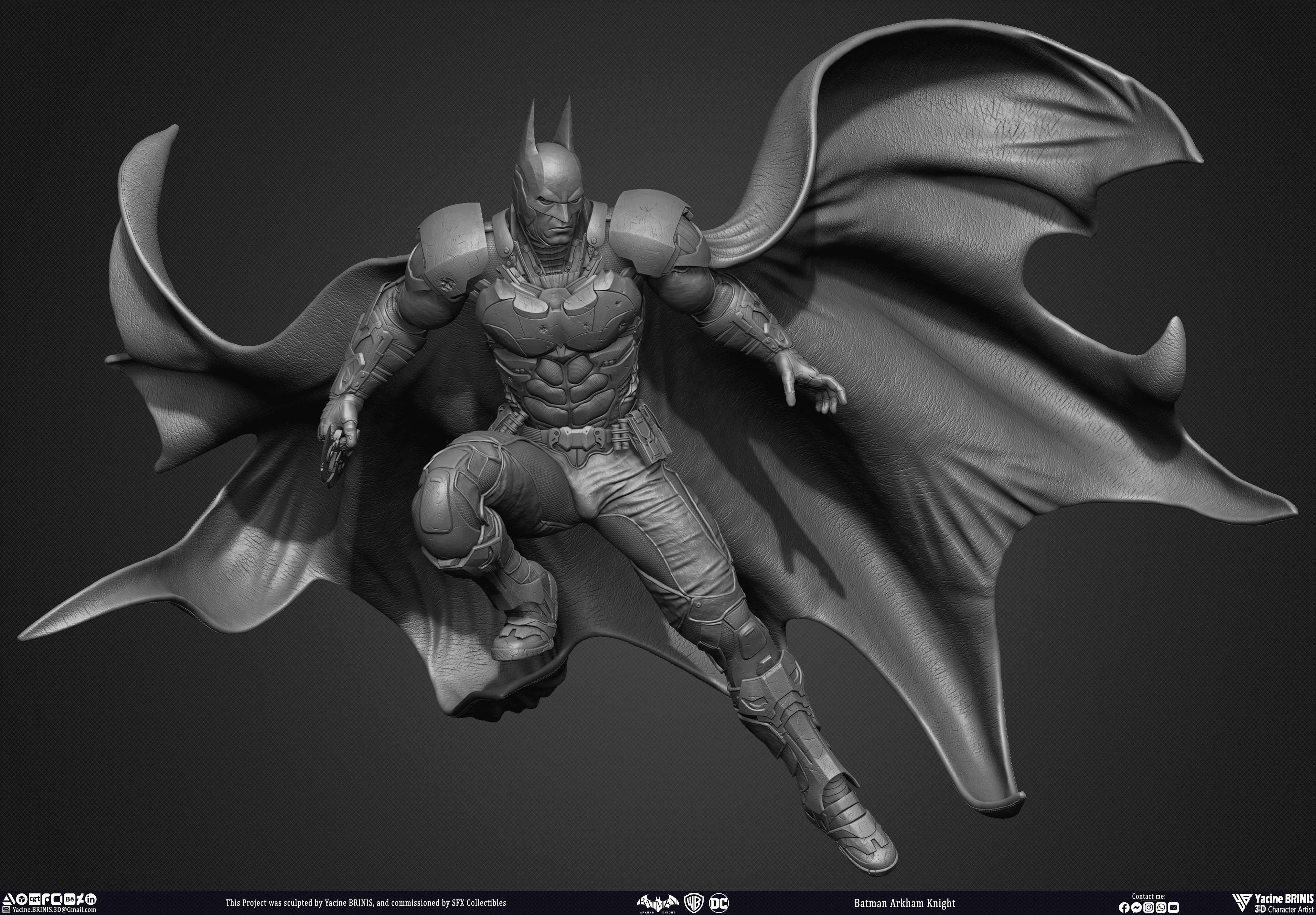 Batman Arkham Knight Vol 03 Sculpted by Yacine BRINIS 007