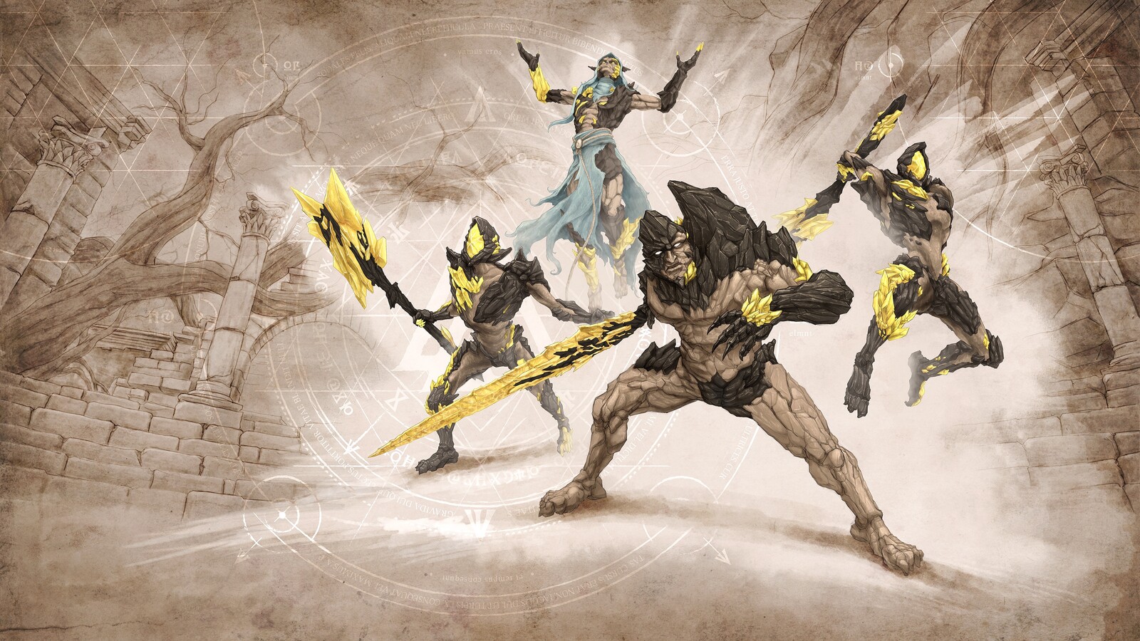 New World: Brimstone Sands loading screen