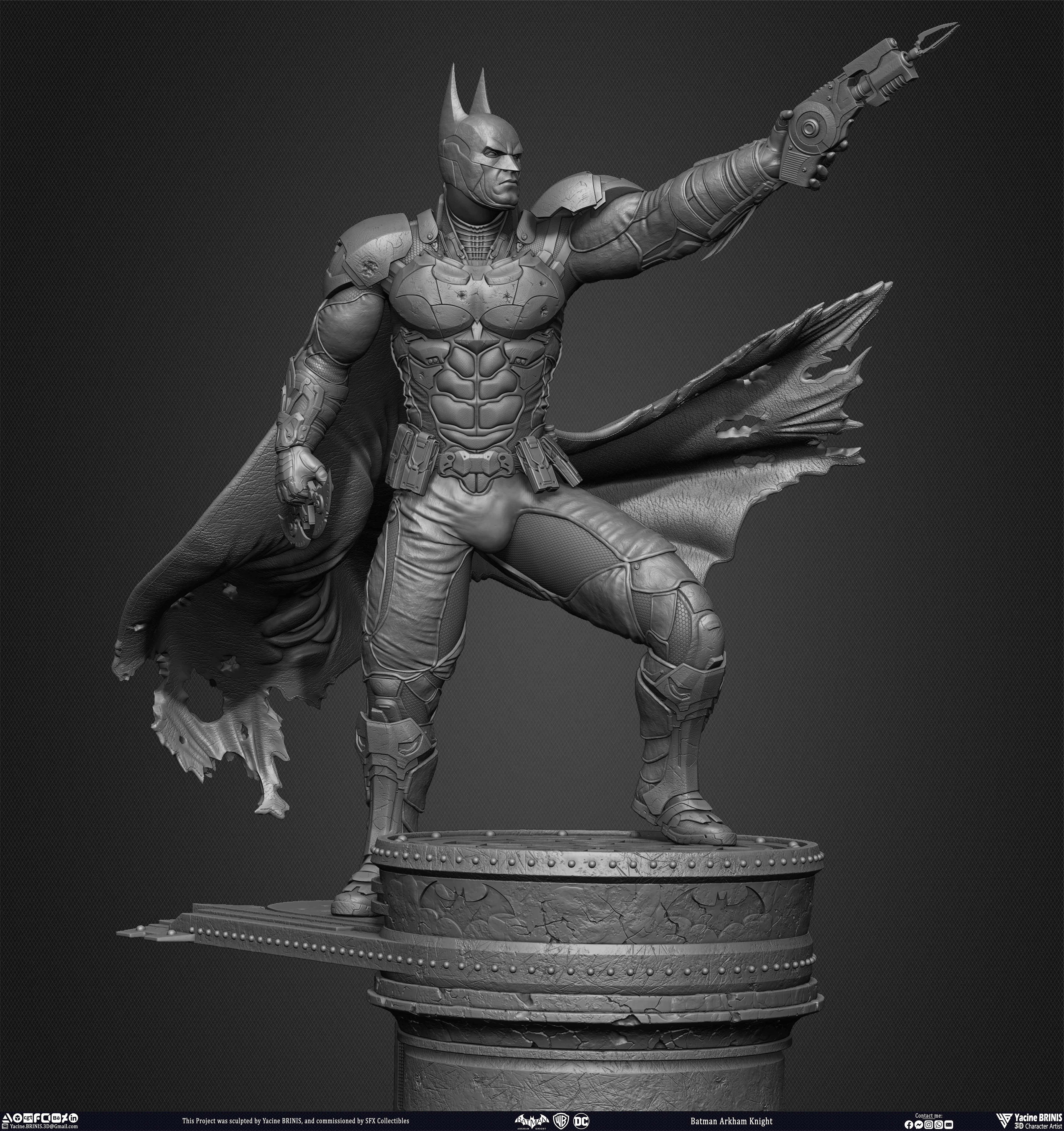 Batman Arkham Knight Vol 04 Sculpted by Yacine BRINIS 006