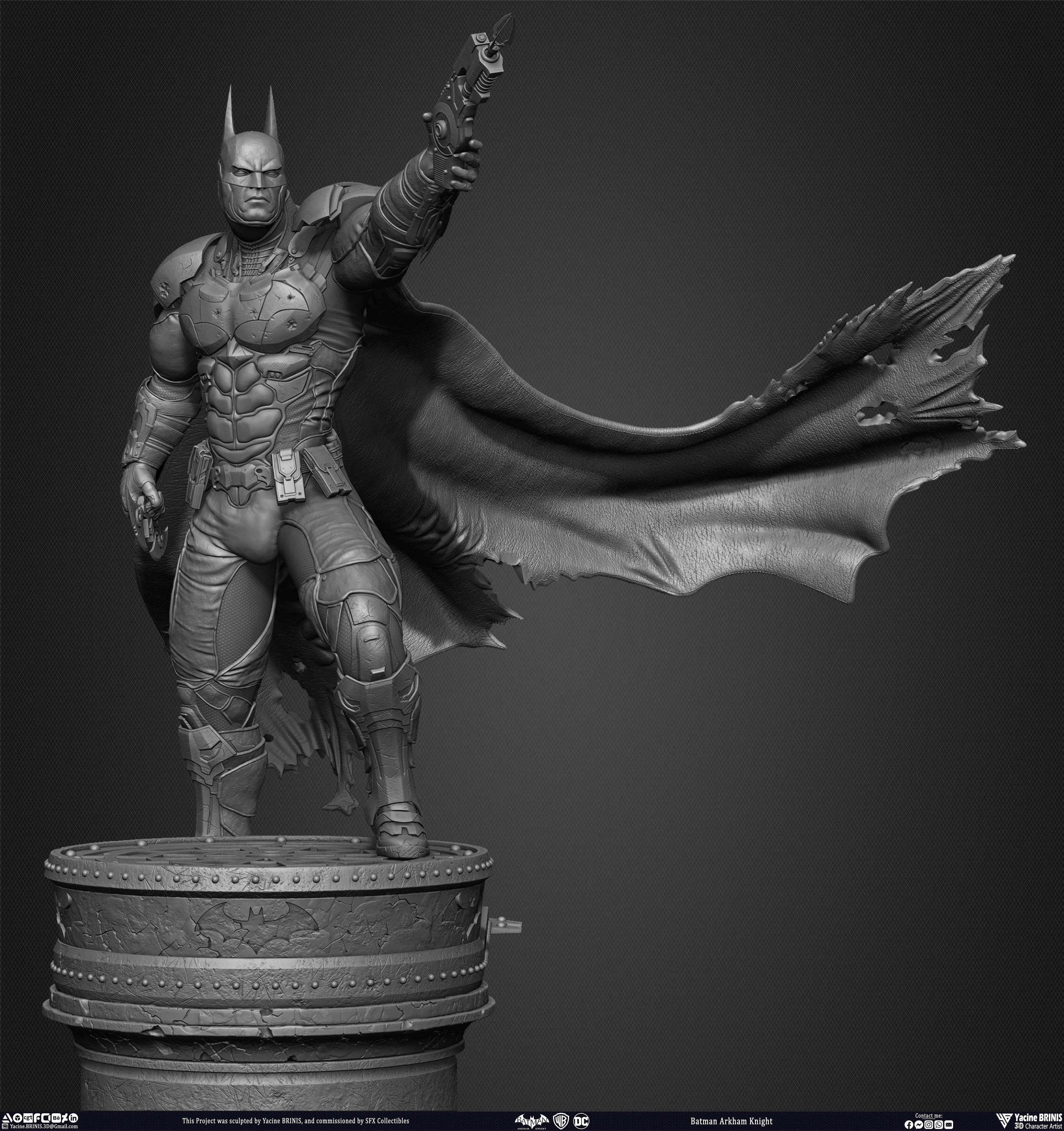 Batman Arkham Knight Vol 04 Sculpted by Yacine BRINIS 007