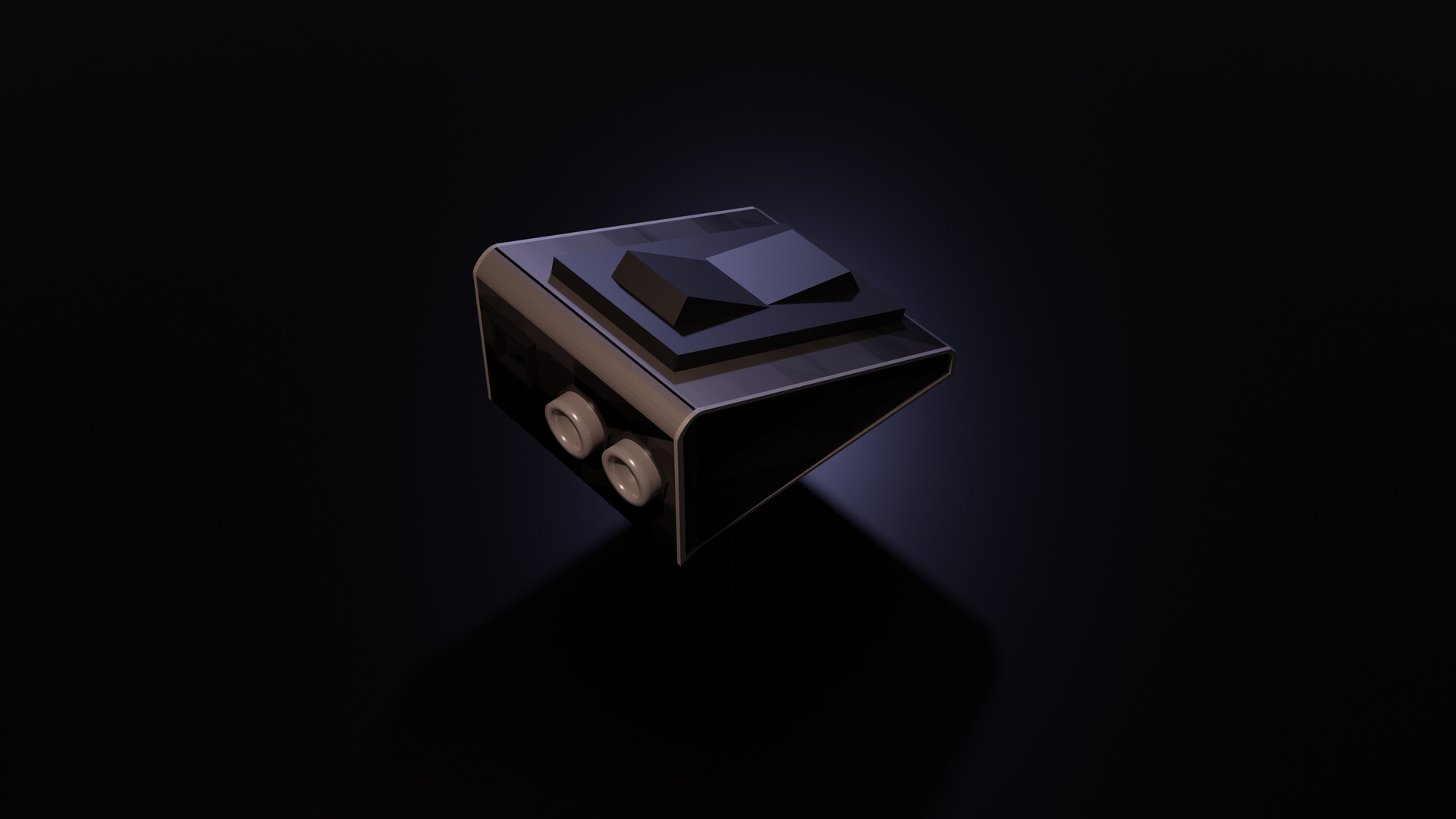 ArtStation - Dual Foot Switch Guitar Pedal Lowpoly