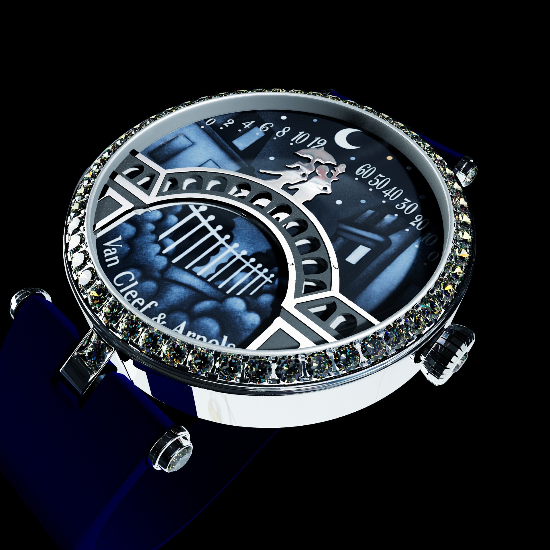 Van cleef lovers bridge watch price top