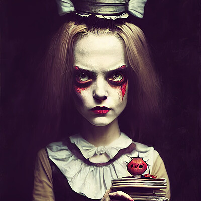 Dark philosophy darkphilosophy angry alice in wonderland by nicoletta ceccoli m ec98eba1 b8f8 4ba6 85c3 5b36df643954