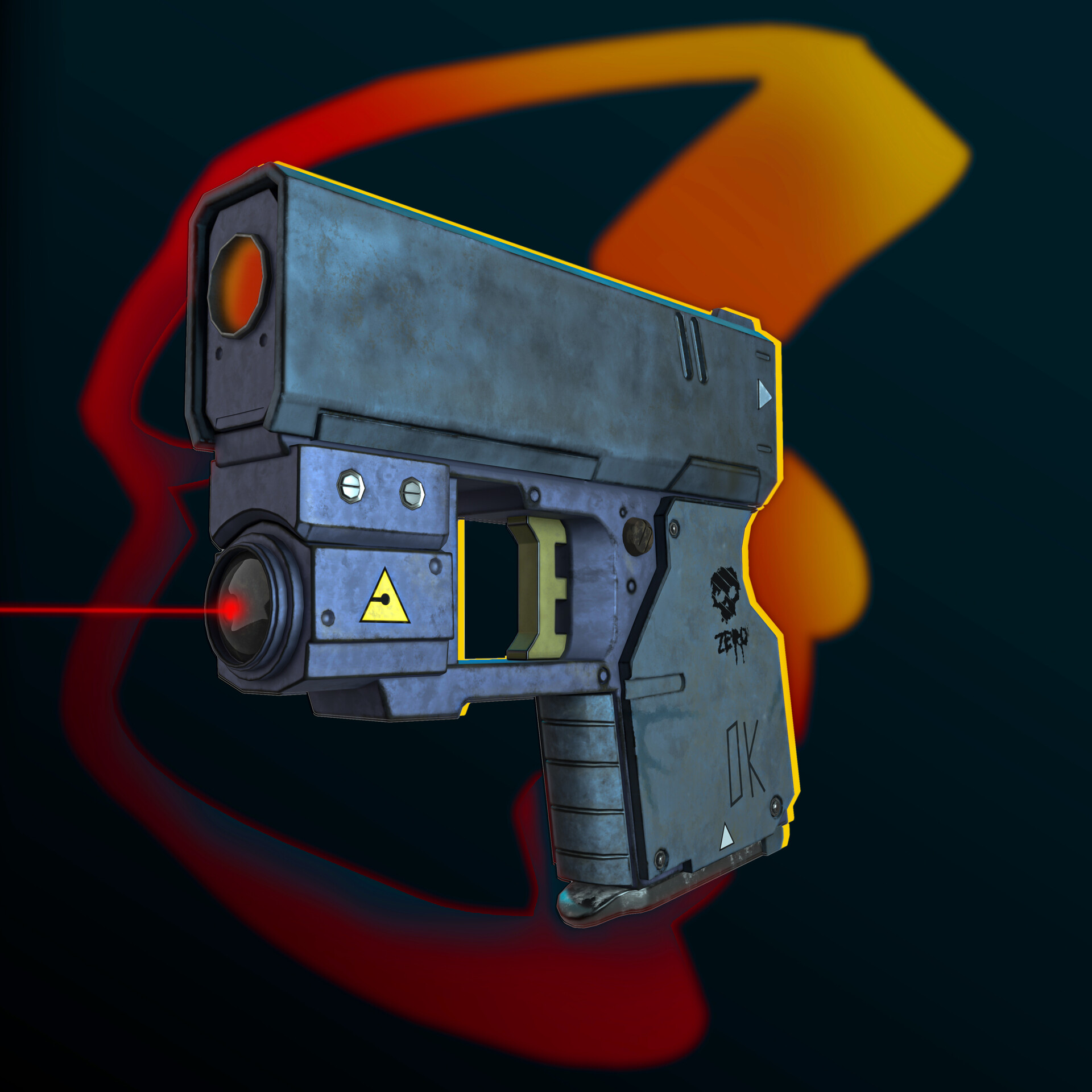 ArtStation Laser gun