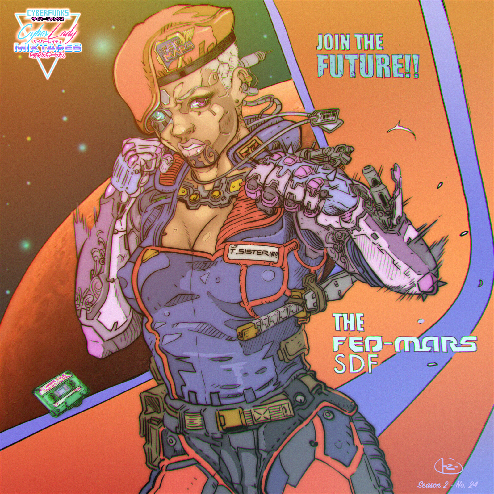 Cyberfunks - CyberLady Mixtape No.24