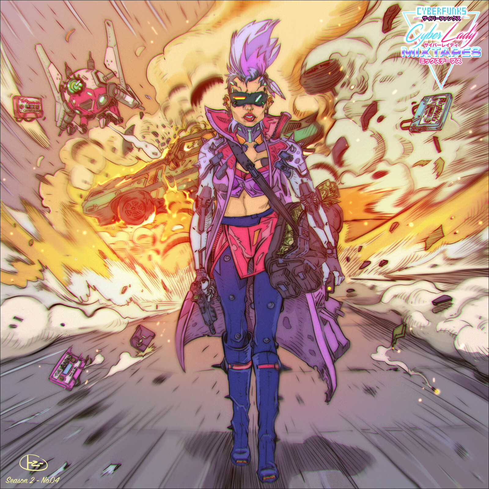 Cyberfunks - CyberLady Mixtape No.04