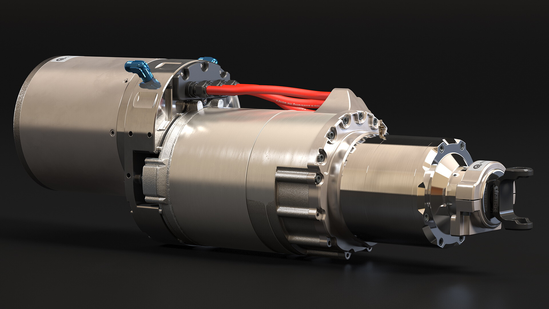 ArtStation Tesla Electric Crate Motor 3D model