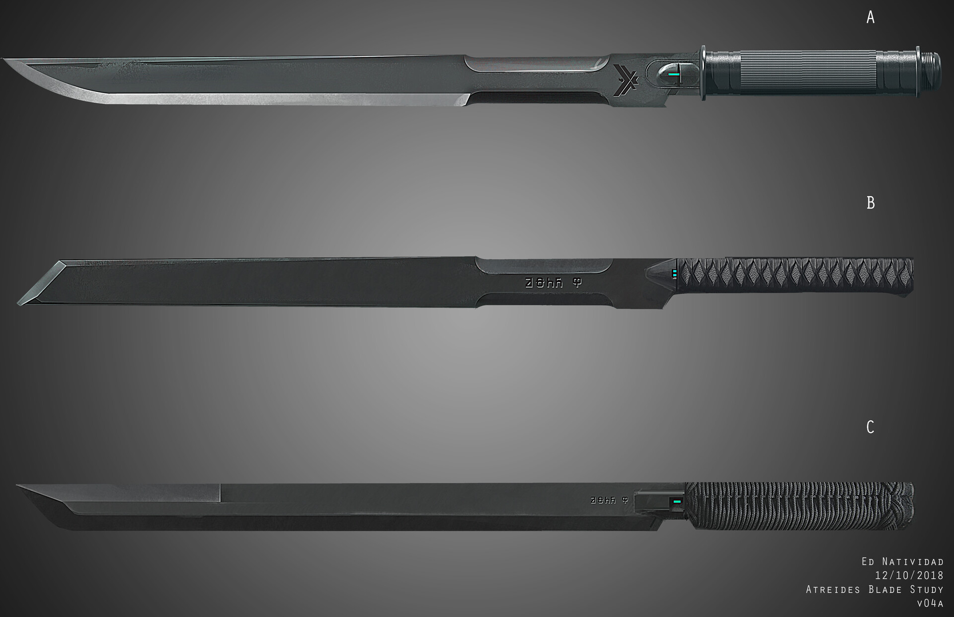 ArtStation Atreides Blades