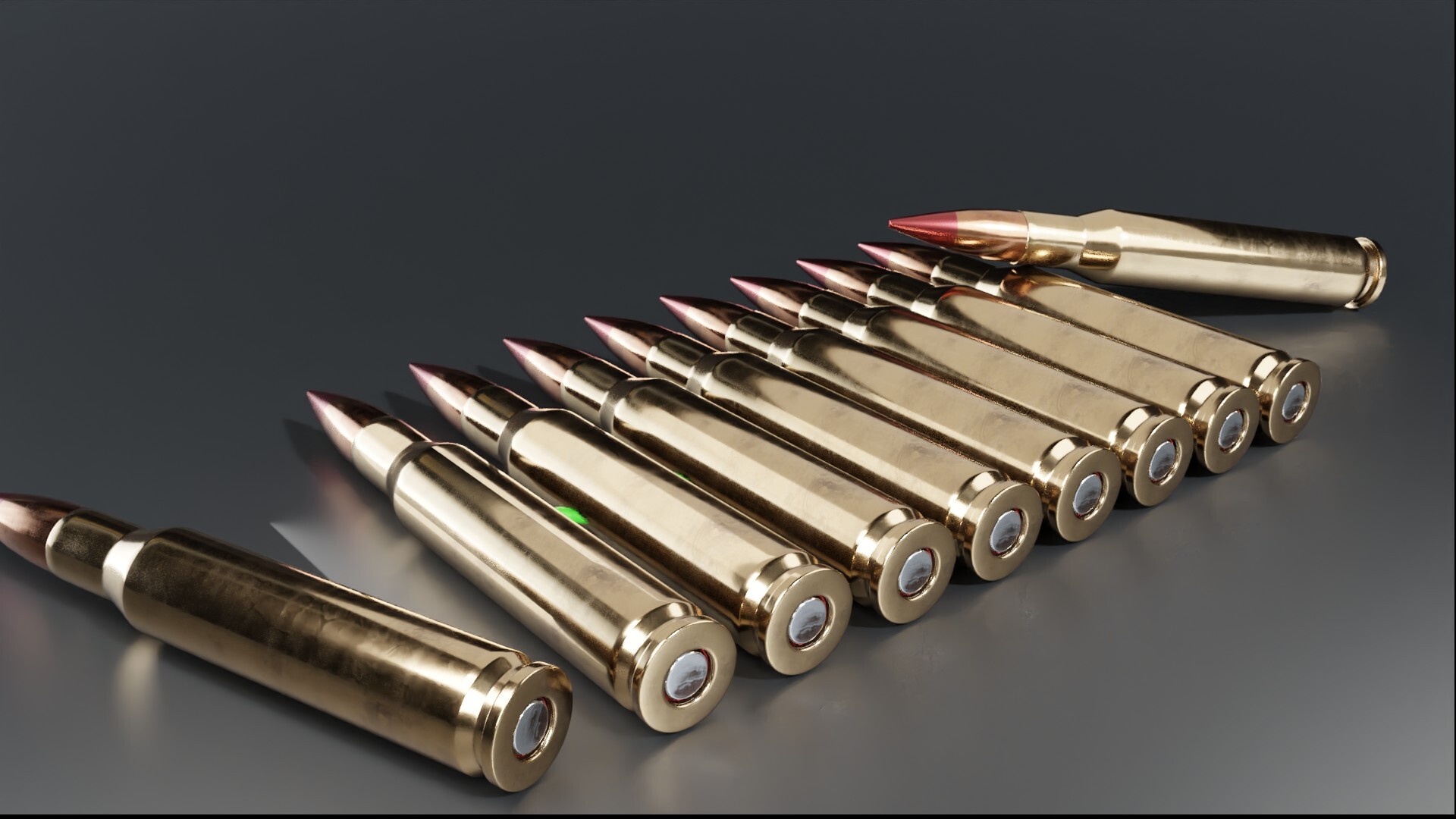 Artstation 7 62 mm bullets