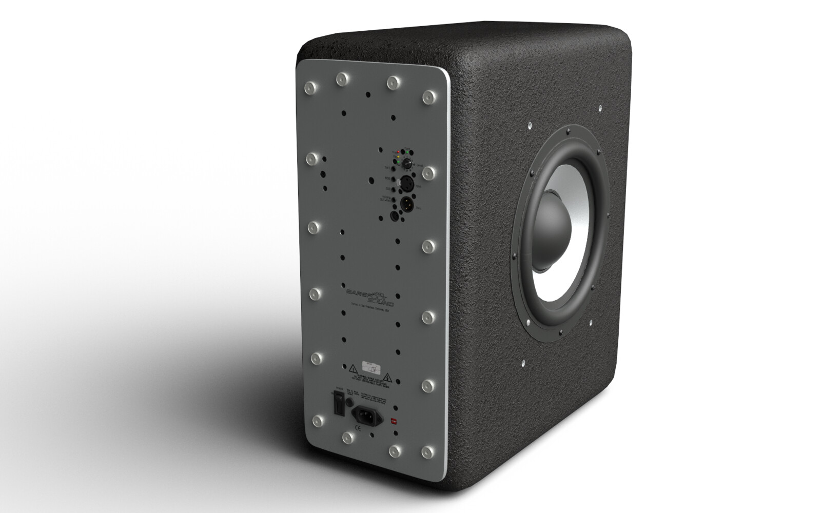 Barefoot Speaker RearView