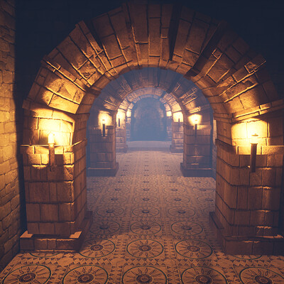 Medieval Corridor