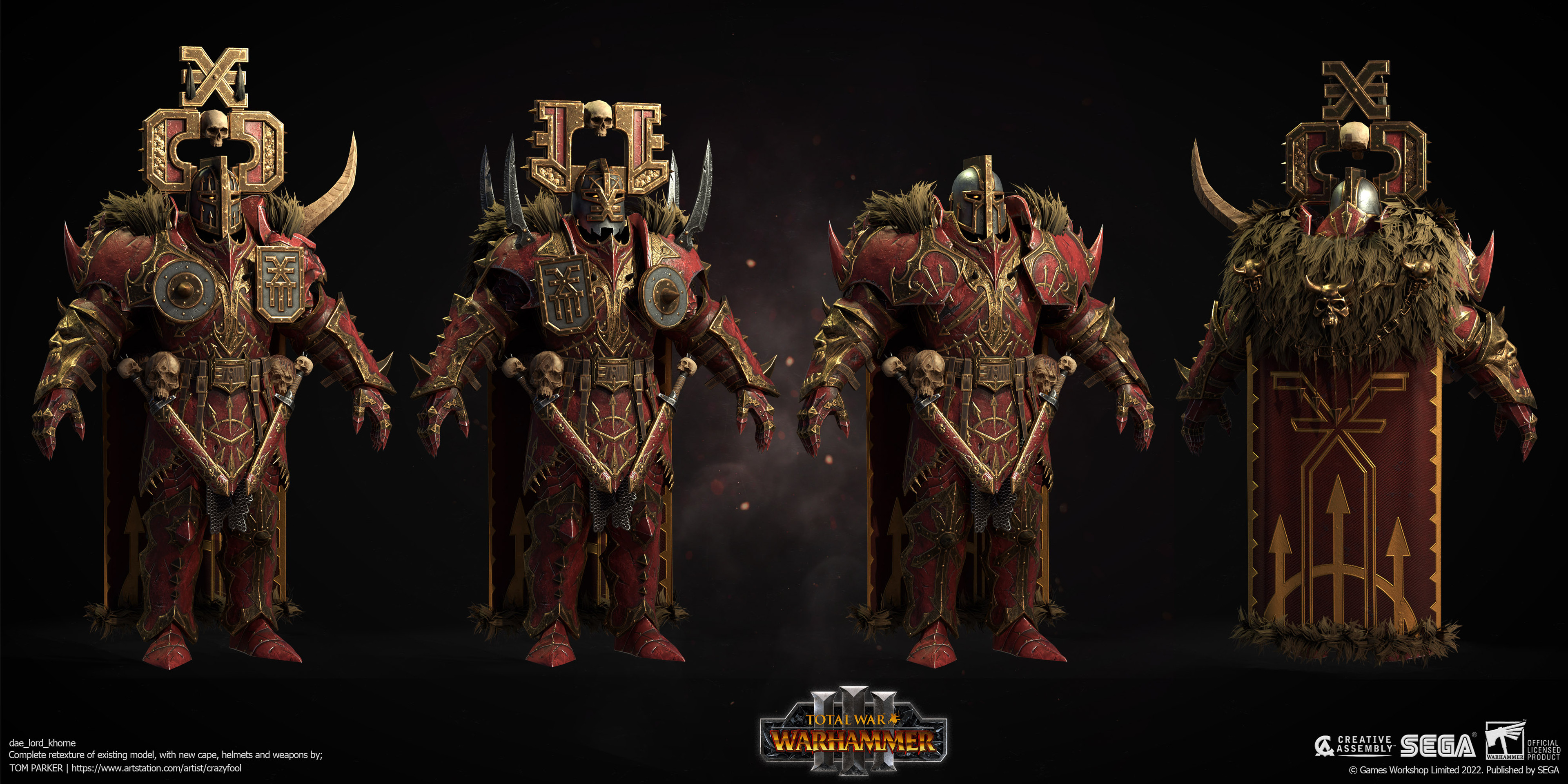 Tom Parker lord khorne Total War Warhammer 3