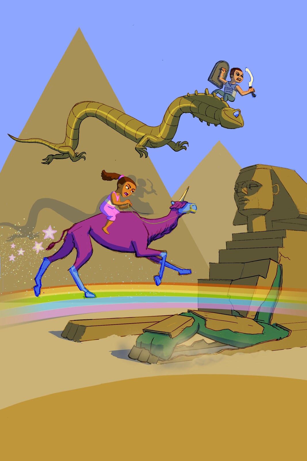 Magical adventure through time
