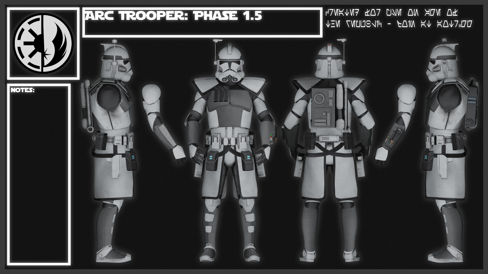 Sparrow Clone Trooper Design Templates