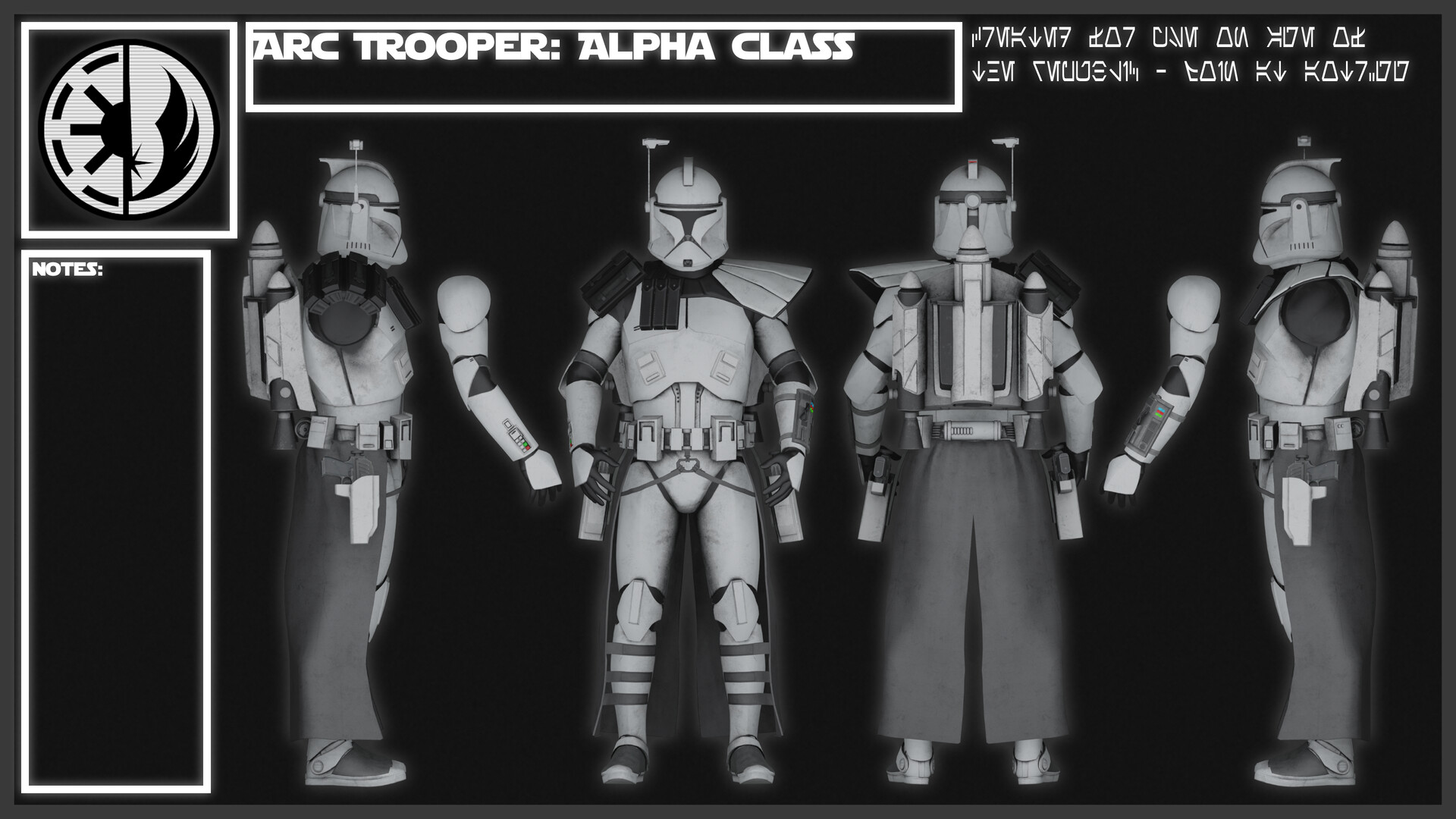 Sparrow Clone Trooper Design Templates