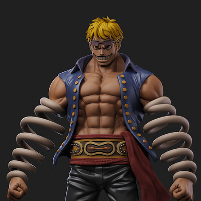 Artstation One Piece 茶豚