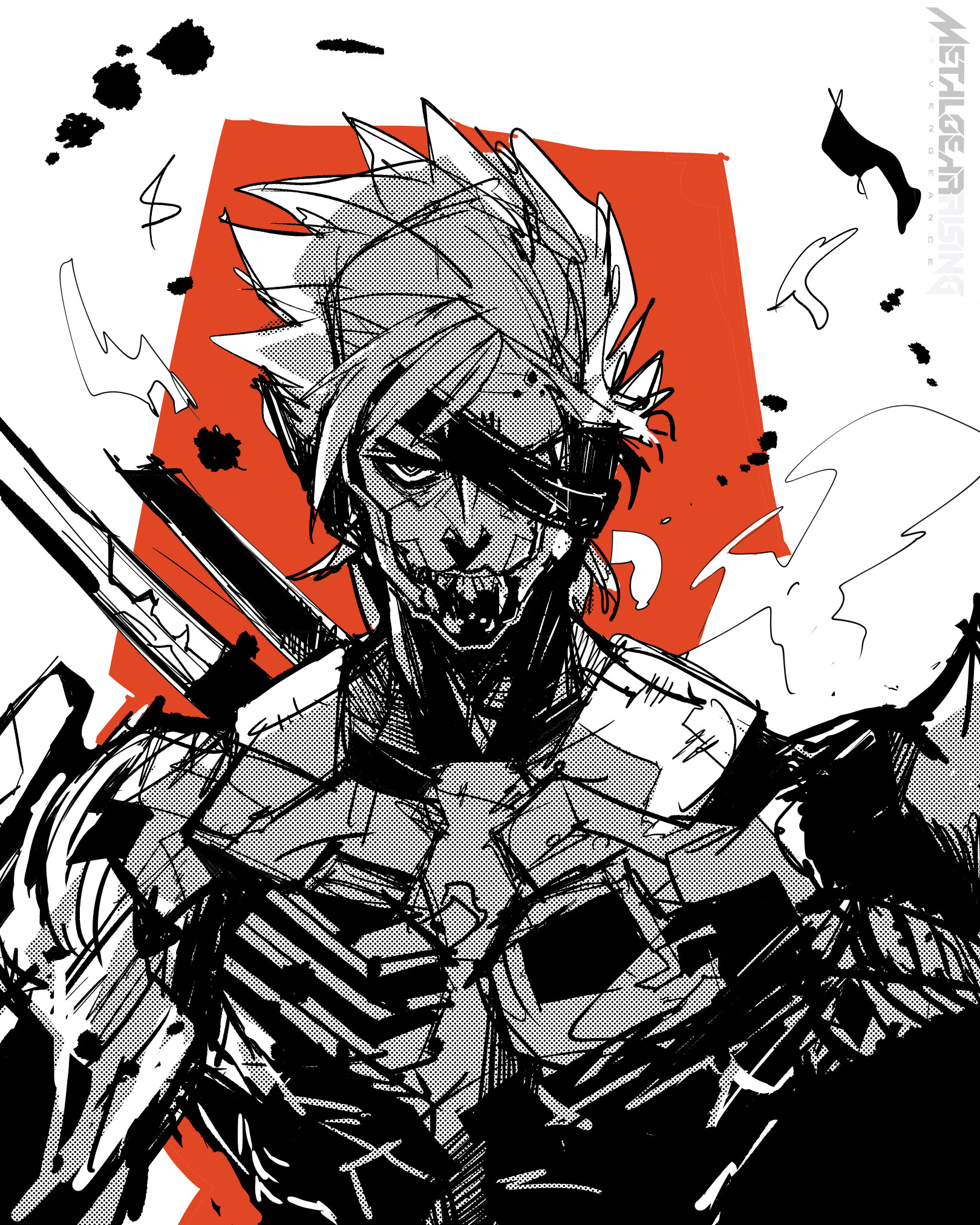 ArtStation - Raiden Sketch