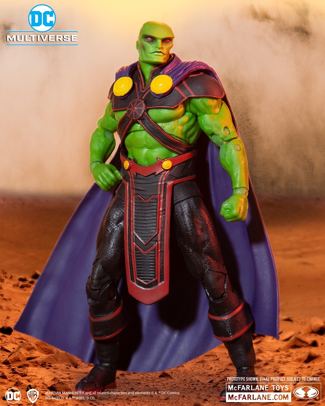 Martian Manhunter - I helped with articulation engineering
