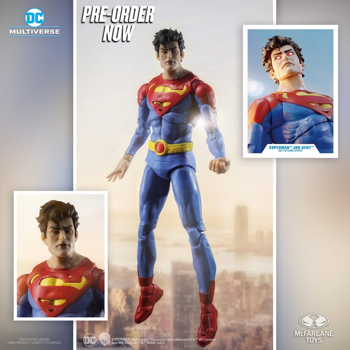 Jon Kent Superman - I helped with articulation engineering
